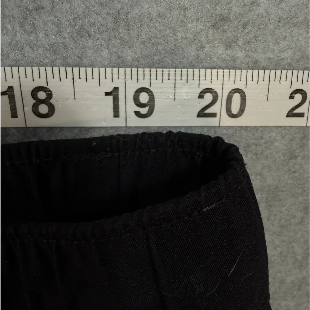 The North Face Mens Black Cargo Shorts XXL Elastic Waist Hiking Utility Shorts
